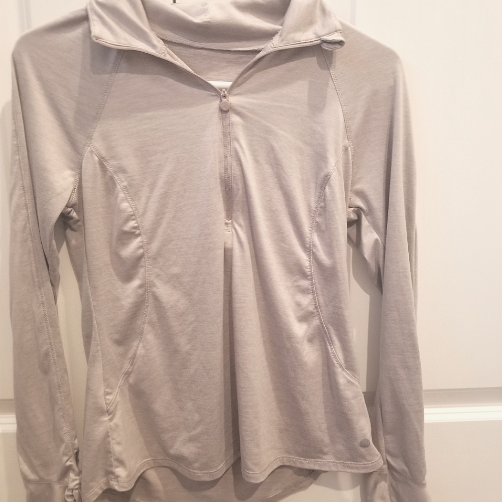 Work-out jacket, light grey, apana small